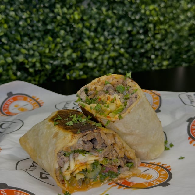 Mixed Shawarma Wrap.