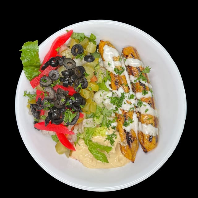 Chicken Kefta Bowl.