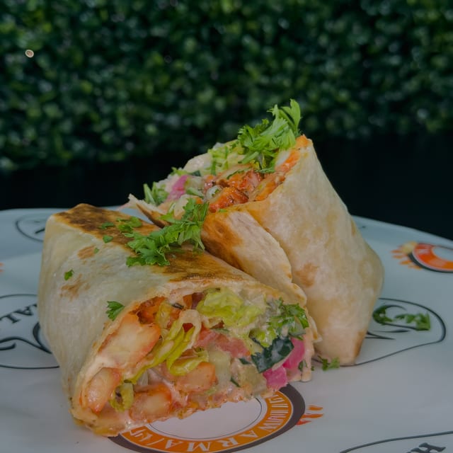 Grilled Shrimp Wrap.