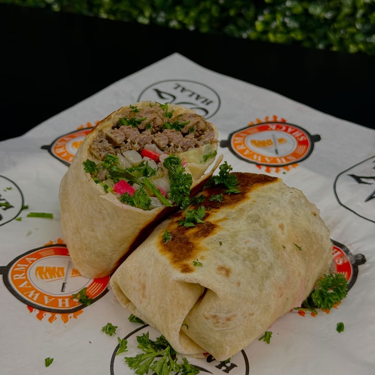 Beef Shawarma Wrap Delight