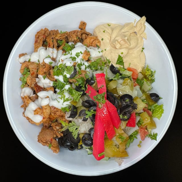 Chicken Shawarma Bowl.